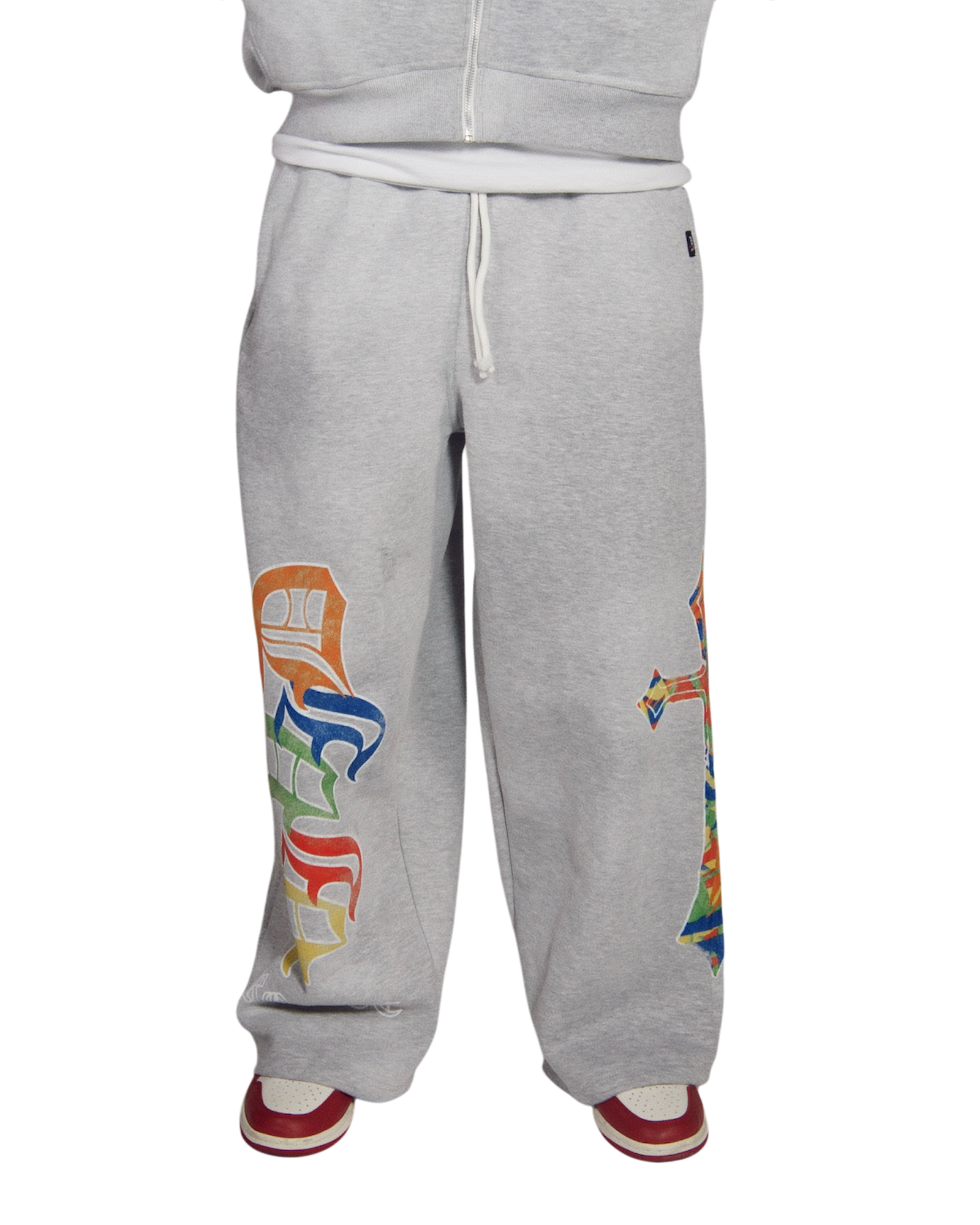 GREY "CROSSARM" SWEATPANT