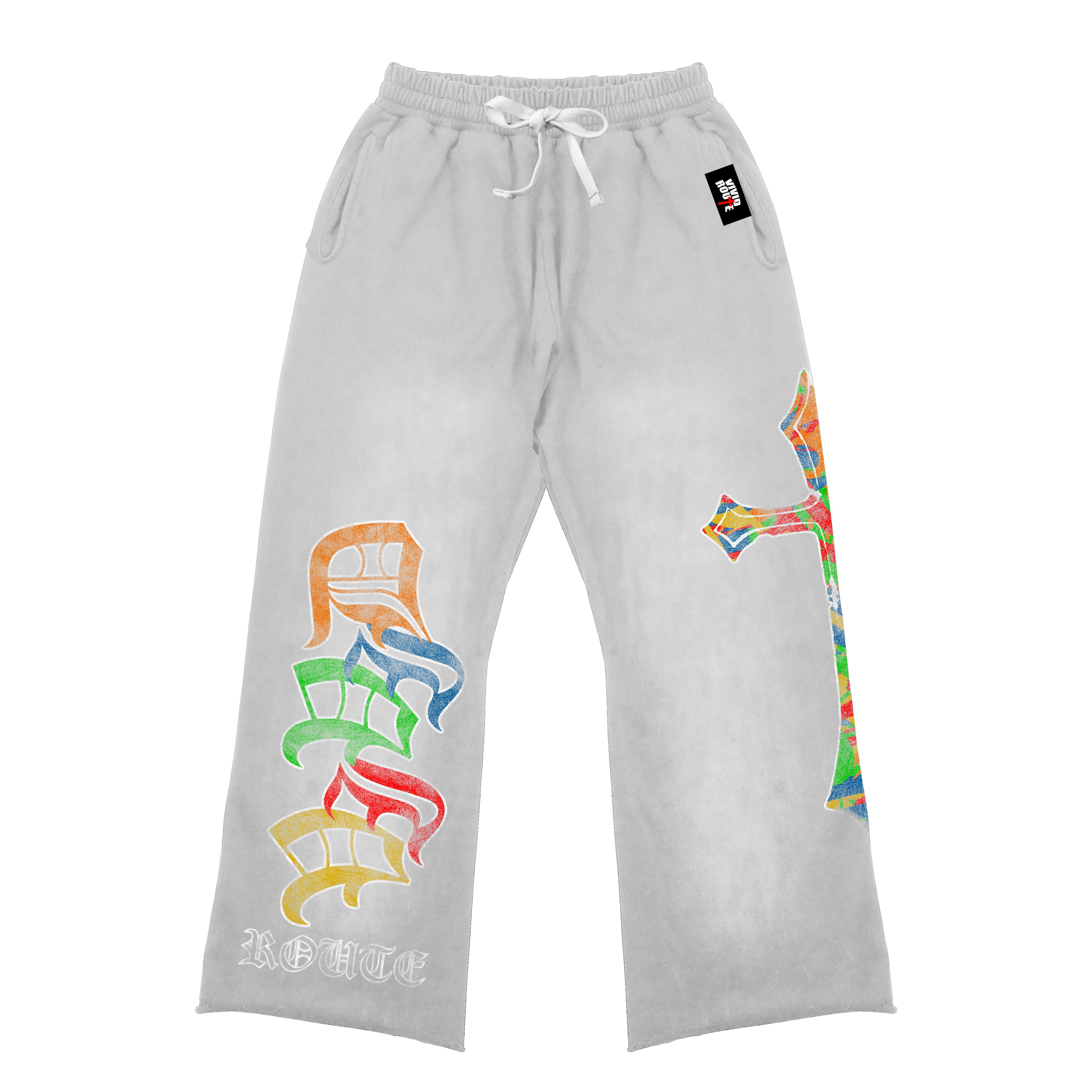GREY "CROSSARM" SWEATPANT