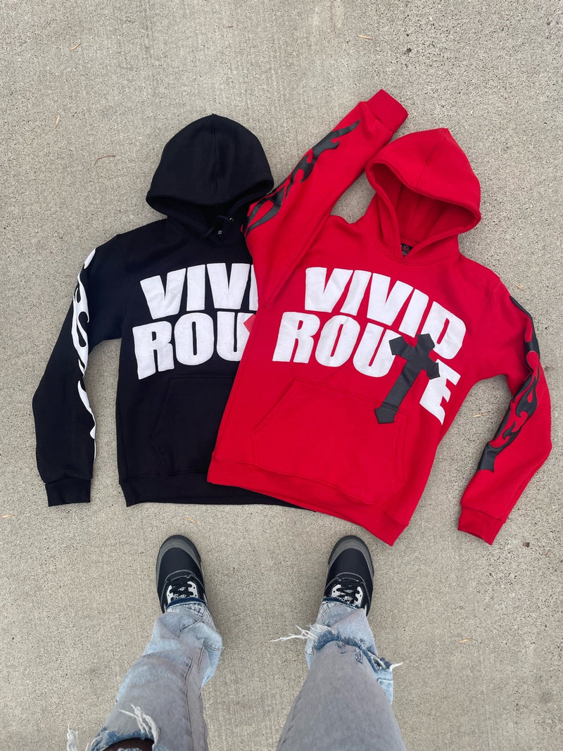 RED FALL HOODIE