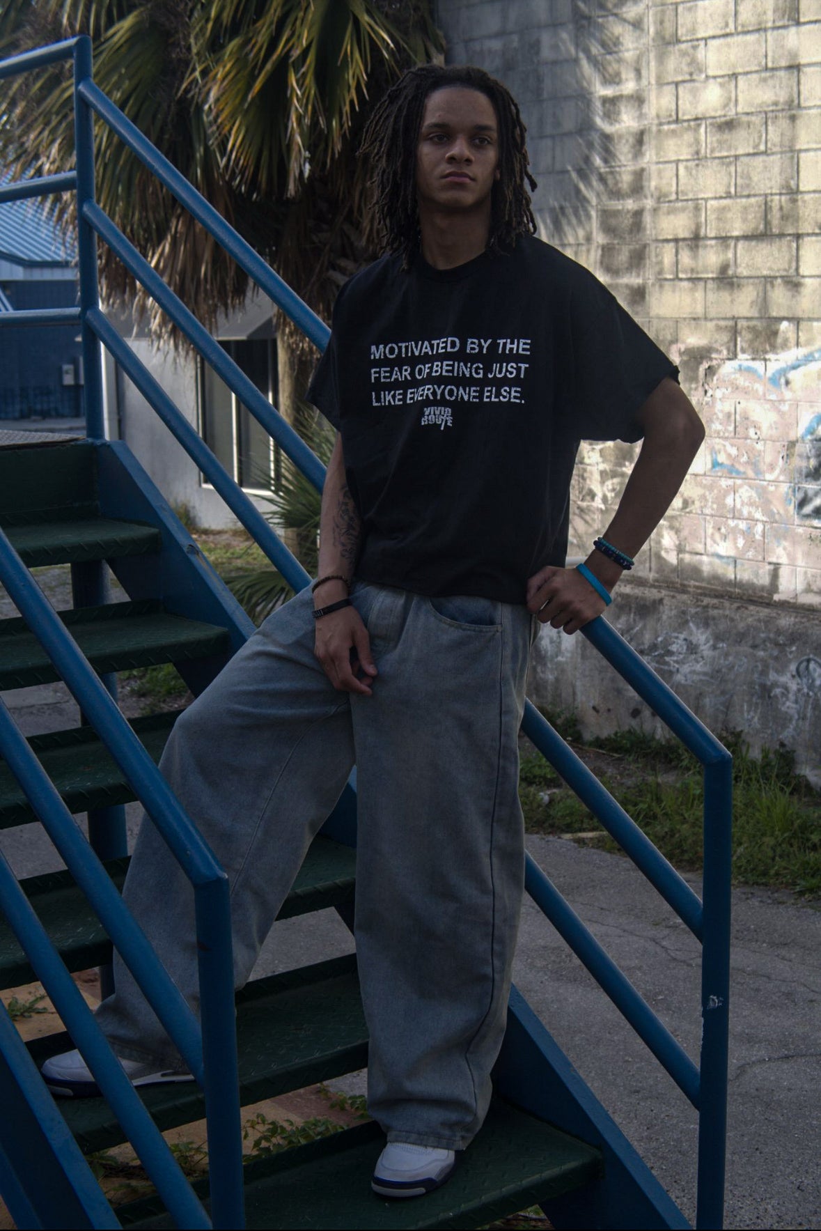 BLACK NOT AVERAGE TEE